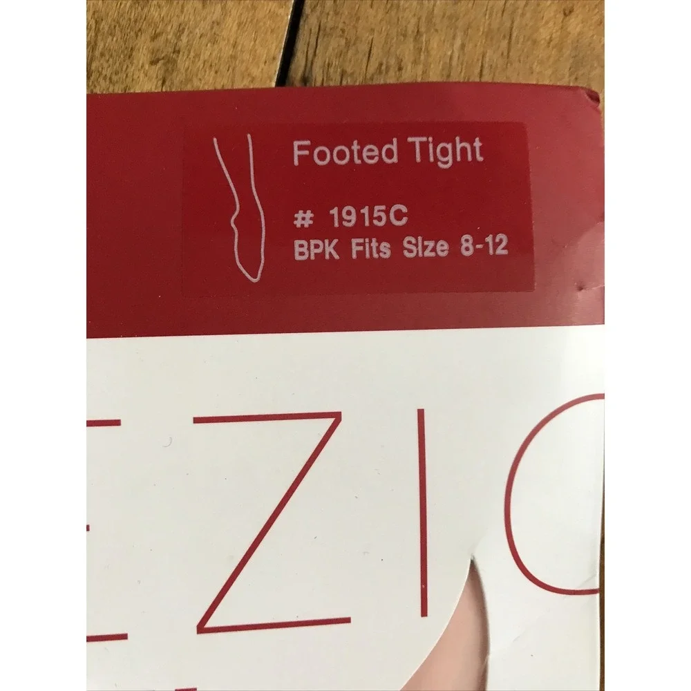 NEW! Capezio Footed Tight,# 1915C BPK Fits Size 8-12 Girls tights pink F18 dance